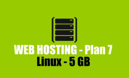 5 GB Linux Hosting + Domain name ($83 | PKR. 8300) / Year