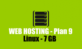 7 GB Linux Hosting + Domain name ($96 | PKR. 9600) / Year