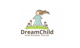 Dreams child charity vector logo ($5 | PKR.500)