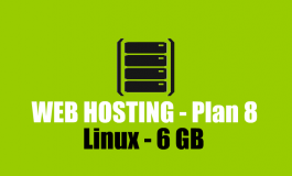 6 GB Linux Hosting + Domain name ($90 | PKR. 9000) / Year